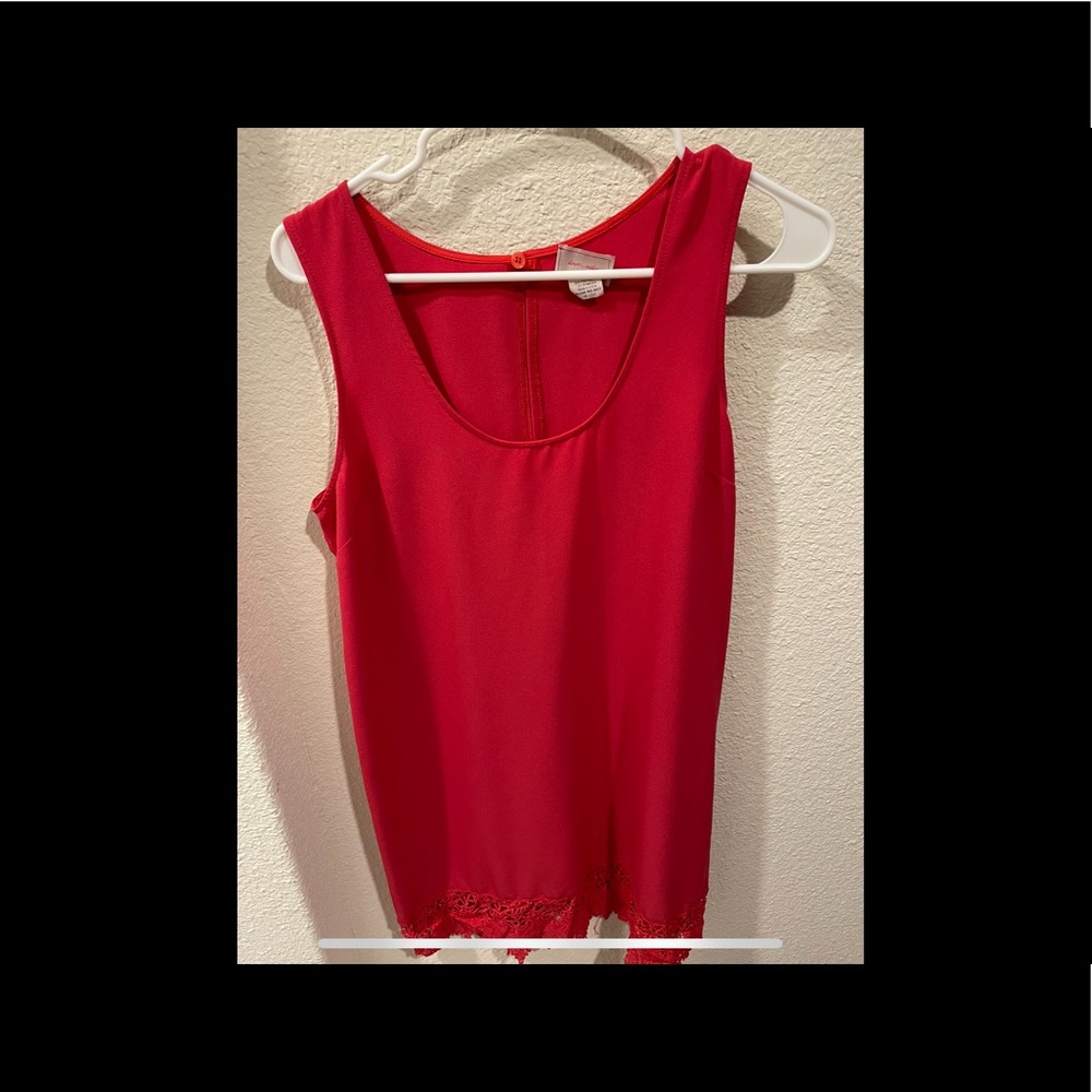 Size large. Red dress. Worn once